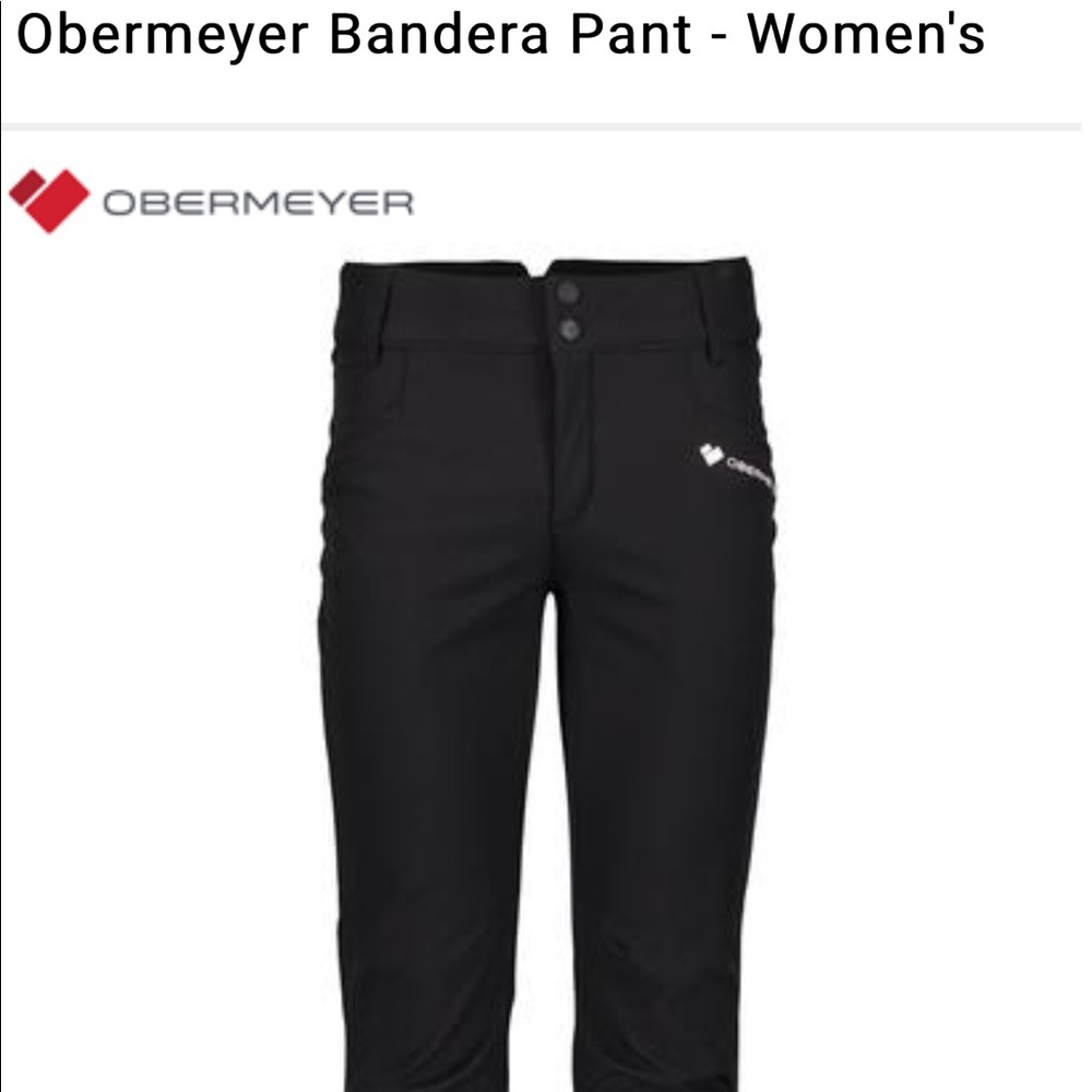 Womens Bandera Ski Pants. Worn once. Very flattering fit. Size 12. Like new.